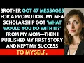 What Would You Do With It Mom Mocked My MFA Now I m Published And Keeping It A Secret