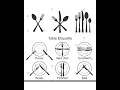 Download Lagu Cutlery Signs table etiquette set.🍽