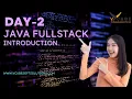FULLSTACK JAVA DEVELOPER LIVE COURSE INTRO DAY-2 By Mr Naveen On 2022 9AM