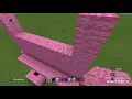 Minecraft Tutorial: How to build Mickey & Minnie and mouse holding hands