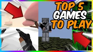 Top 5 Unblocked Games to play at School