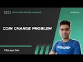 Dynamic Programming Part 3 Coin Change Problem CodeChef Tutorials