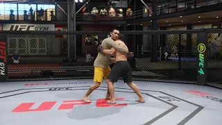 UFC4 Using the OVER UNDER Clinch