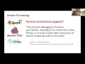 Correctness in Stream Processing Challenges and Opportunities