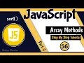 Sort Method in Array - Part 3