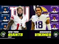 Team of JUSTIN JEFFERSONS vs ODELL BECKHAM JR