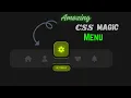 Magic Navigation Menu Indicator using Html CSS Javascript