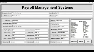 Overview of Advanced Payroll Management System in Python