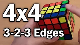 4x4 Yau Method 3-2-3 Edge Pairing special cases