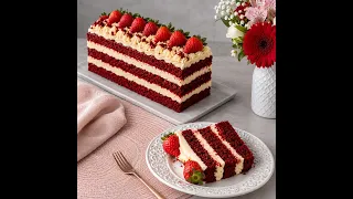 Red Velvet Long Cake