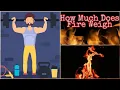 How Much Does FIRE weigh All You Can Do Here