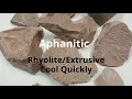 Igneous Rock Textures