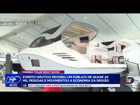 Itajaí celebra sucesso do Marina Boat Show com quase 20 mil visitantes