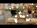Simply Stunning 5 Real Touch Eucalyptus Garland by Janine Graff on QVC