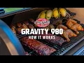 How the Char-Griller 980 Gravity Charcoal Grill Works
