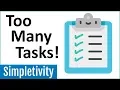 To-Do List Overload How to Manage Too Many Tasks
