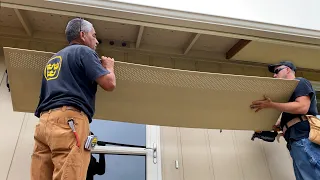 Installing Hardie Soffit Panels etc on our Old House - Part 1