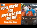 Home Depot Job Application Online Step-By-Step Guide
