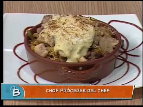 Chop próceres del chef