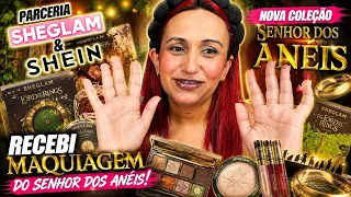 TESTANDO NOVAS MAQUIAGENS DA SHEGLAM EM COLLAB COM SENHOR DOS ANÉIS 😱