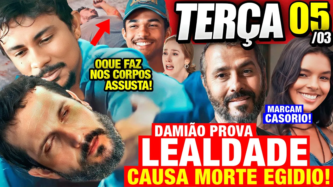 RENASCER - Capítulo de hoje 05/03 TERÇA - Resumo Completo da Novela Renascer Hoje 05/03/24