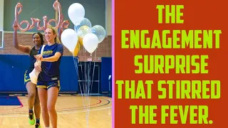 THE ENGAGEMENT SURPRISE THAT STIRRED THE FEVER