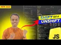 Array Shift Unshift in Java Script Shift Unshift method in JS in 2023 yesuus