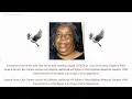 Funeral service for Ms Julia Sims will be held Saturday August 10 2024 at 11AM