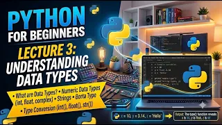 Python Programming - Lecture 3 Data Types Numeric Data Types Strings Boolean type Conversion