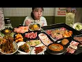 Lagu 우설, 소, 돼지, 닭, 술, 야키니쿠에 사이드 메뉴까지 무한으로 먹는 가성비 맛집 🍖호르몬 치치🥩먹방 무한리필 고기 MUKBANG