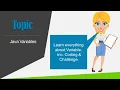Variables in java Lec Variables Constant Inc Challenge