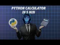 Build a Python Calculator in 5 Minutes Python Tutorial Hindi for Beginners