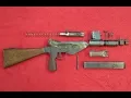 British Sten MKV WW2 SMG Parts Kit Overview