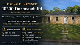 10200 Darmstadt Rd Evansville IN 47710 For Sale Lake Property