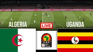🔴 LIVE : Algeria vs Uganda | World Cup Qualification CAF 2023/25 | Match Live Today