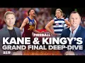 Download Lagu Kane \u0026 Kingy DIVE DEEP into Brisbane's GF victory over Geelong! Fireball - SEN