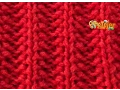 Lagu Cómo Tejer Punto para Bufanda Cuello Suéter Reversible Elástico 2 agujas, palillos, knitting, (389)