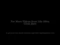 Lily Allen | Not Fair (Official Audio)