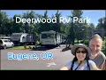 Deerwood RV Park Eugene Oregon