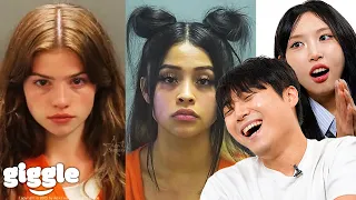 Koreans react to the Prettiest Mugshot Girls Ever