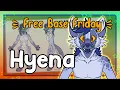FBF Hyena Ref Sheet Base