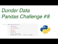 Dunder Data Pandas Challenge
