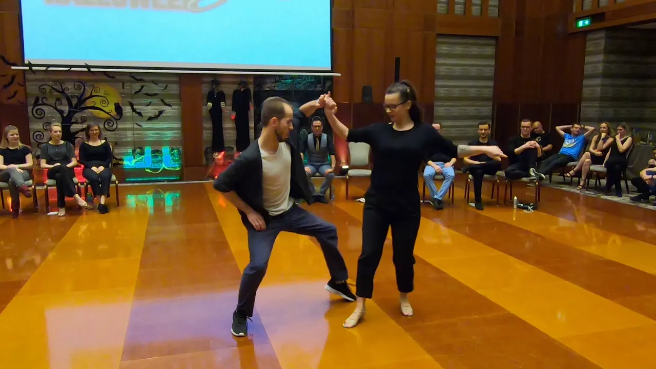 Attila Kobori & Estelle Bonnaire - 1st place All-Stars Jack&Jill - Warsaw Halloween Swing 2019