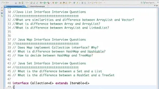 Java Collection Framework Interview Questions 1 - Introduction