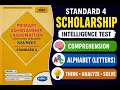 Class 4 Scholarship Comprehension Alphabet Part 1 Unit 1 New Syllabus