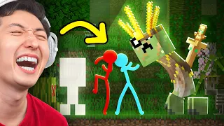 Reacting to a NEW Minecraft Animation - Creeper Clan Animation vs Minecraft Shorts