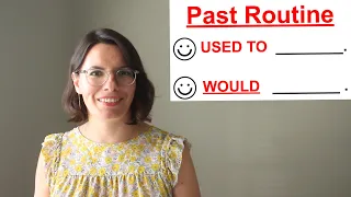 USED TO Vs WOULD What S The Difference Between USED TO And WOULD 