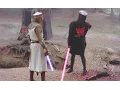 Monty Python meets Star Wars the Black Knight -