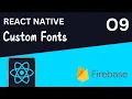 How to Add Custom Fonts in React Native