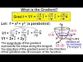 Calculus 3 Divergence and Curl 2 of 26 What is the Gradient